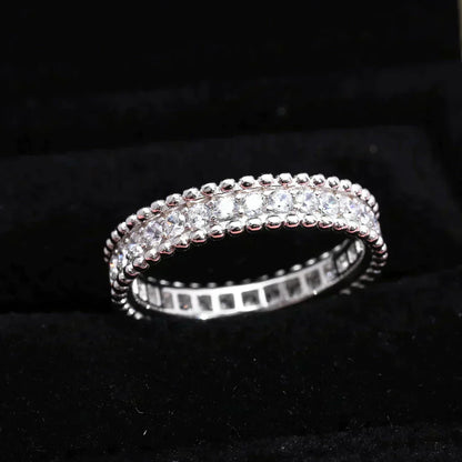 [Kincade Jewelery]PERLEE DIAMOND SILVER RING