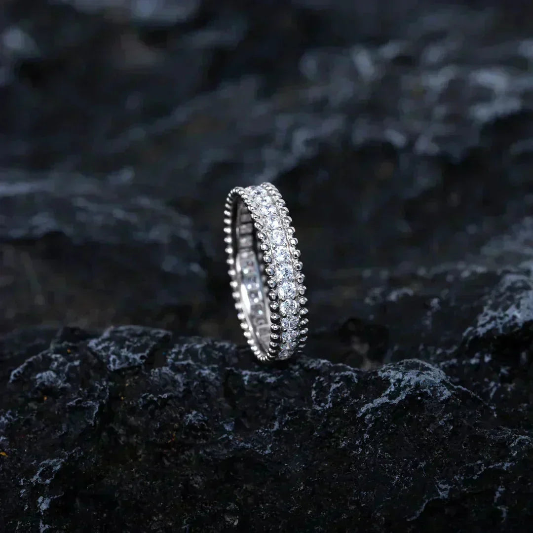 [Kincade Jewelery]PERLEE DIAMOND SILVER RING