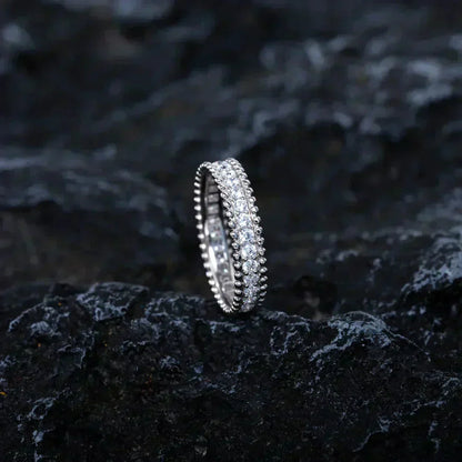 [Kincade Jewelery]PERLEE DIAMOND SILVER RING