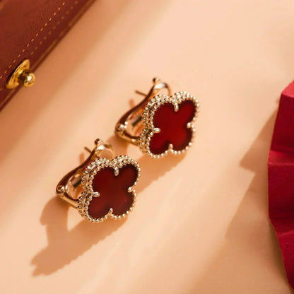 [Kincade Jewelery]Kincade MEDIUM 1 MOTIFS CARNELIAN  EARRINGS