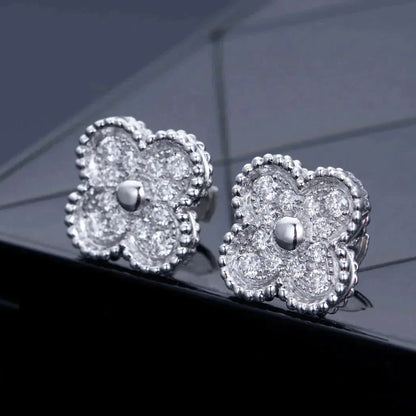 [Kincade Jewelery]Kincade 1 MOTIFS DIAMOND STUD EARRINGS SILVER
