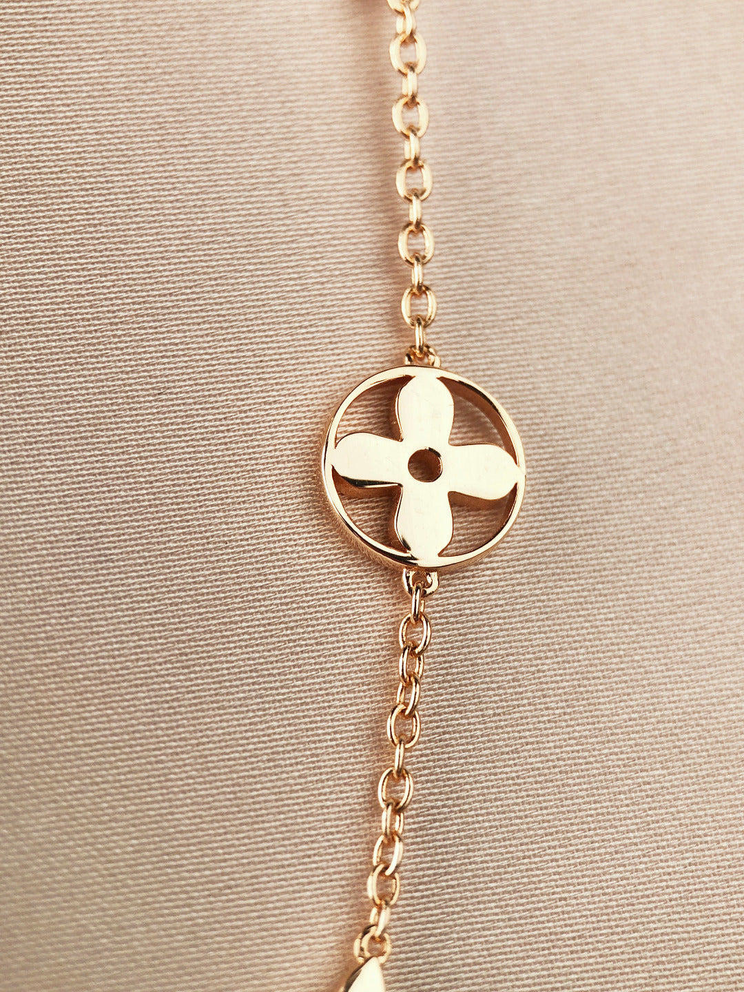 [Kincade Jewelery]STAR AND SUN 7 MOTIFS GOLD BRACELET