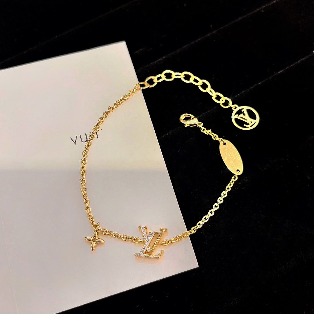 [Kincade Jewelery]LOGO STAR MOTIF GOLD BRACELET