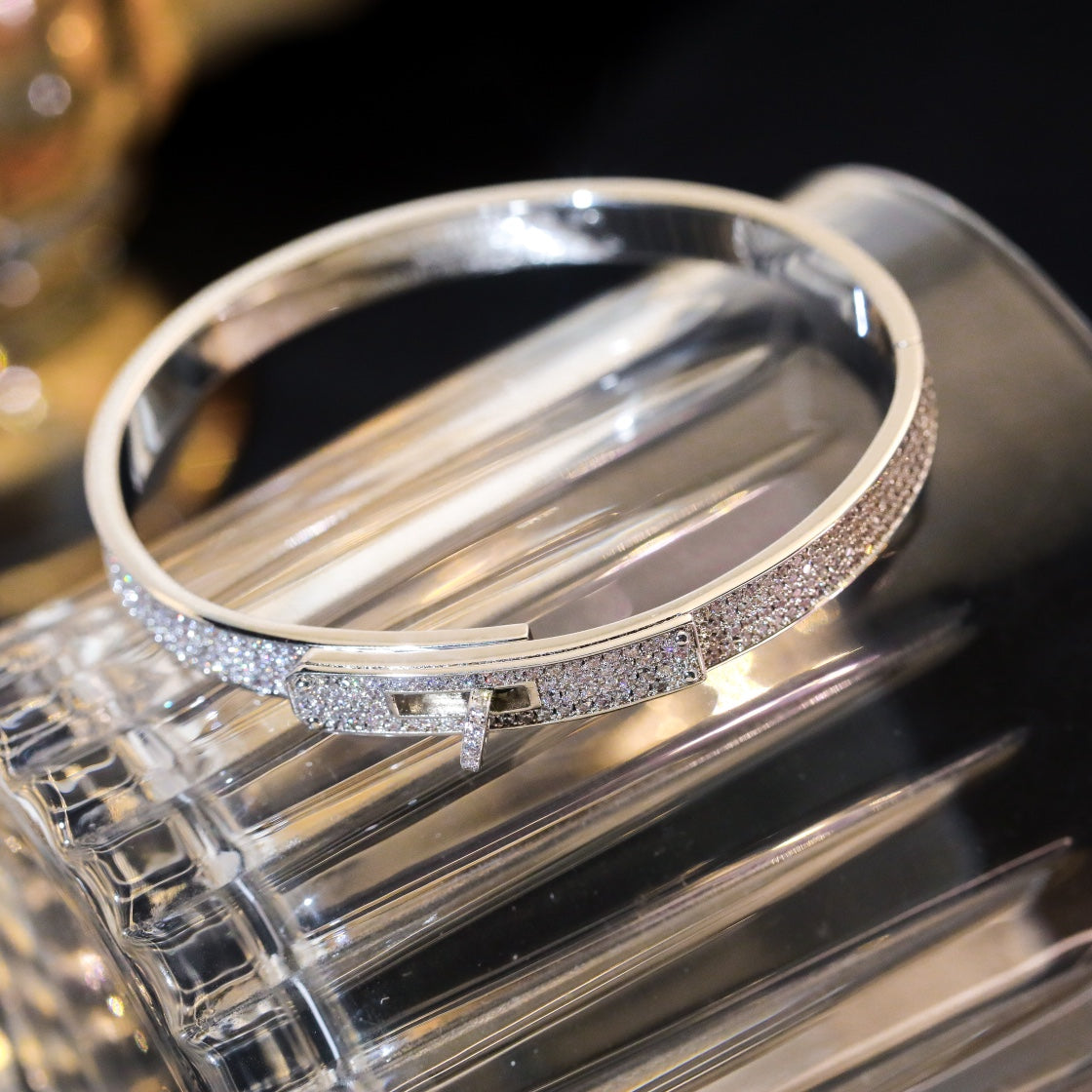 [Kincade Jewelery]KELLY BRACELET DIAMOND PAVED