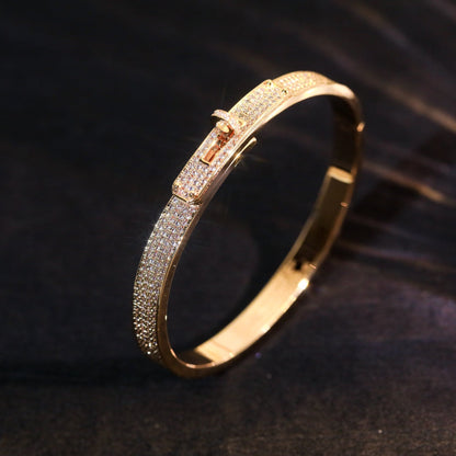 [Kincade Jewelery]KELLY BRACELET DIAMOND PAVED
