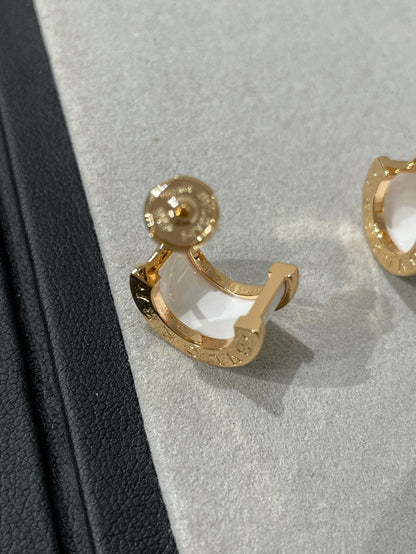 [Kincade Jewelery]ZERO 1 PINK GOLD CERAMIC EARRINGS