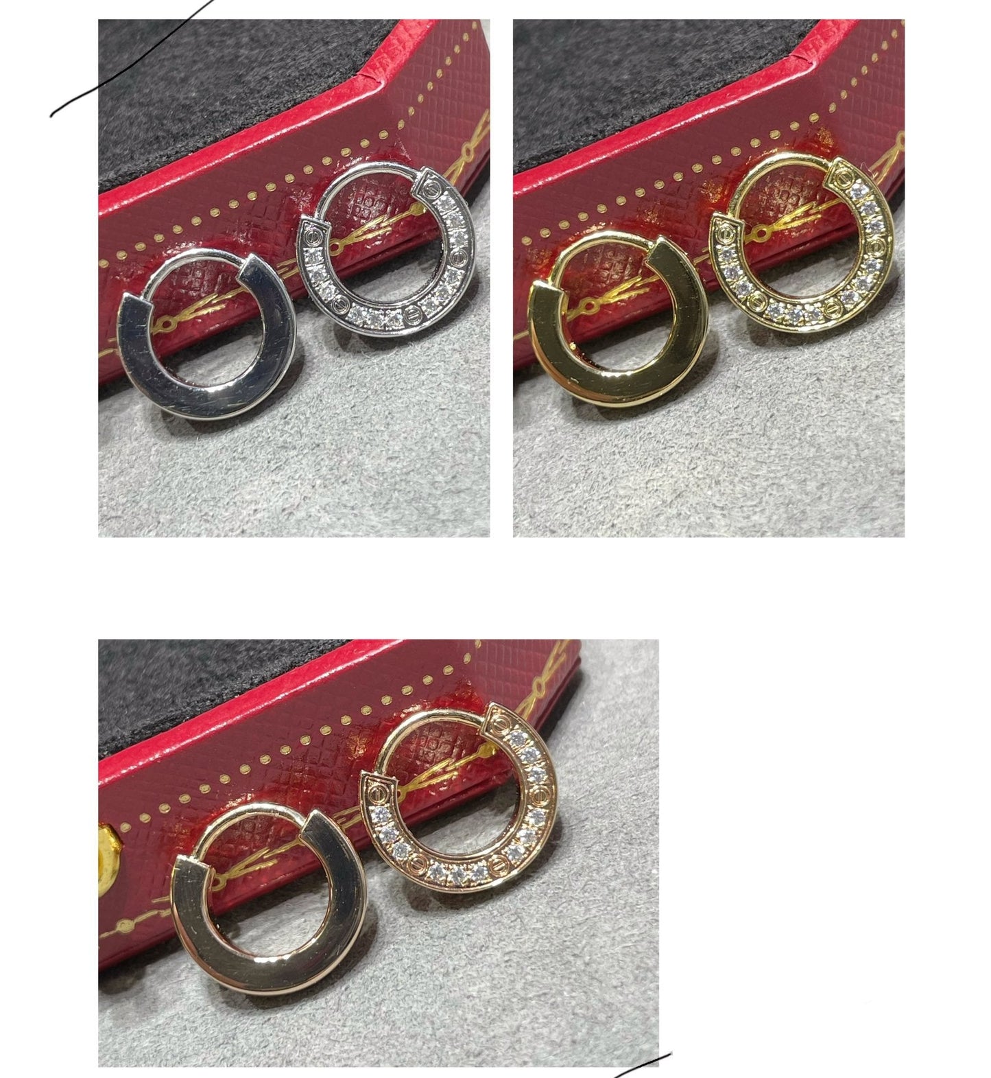 [Kincade Jewelery]LOVE DIAMOND EARRINGS