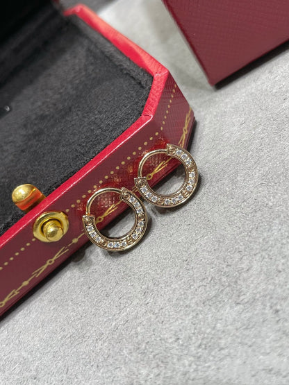 [Kincade Jewelery]LOVE DIAMOND EARRINGS