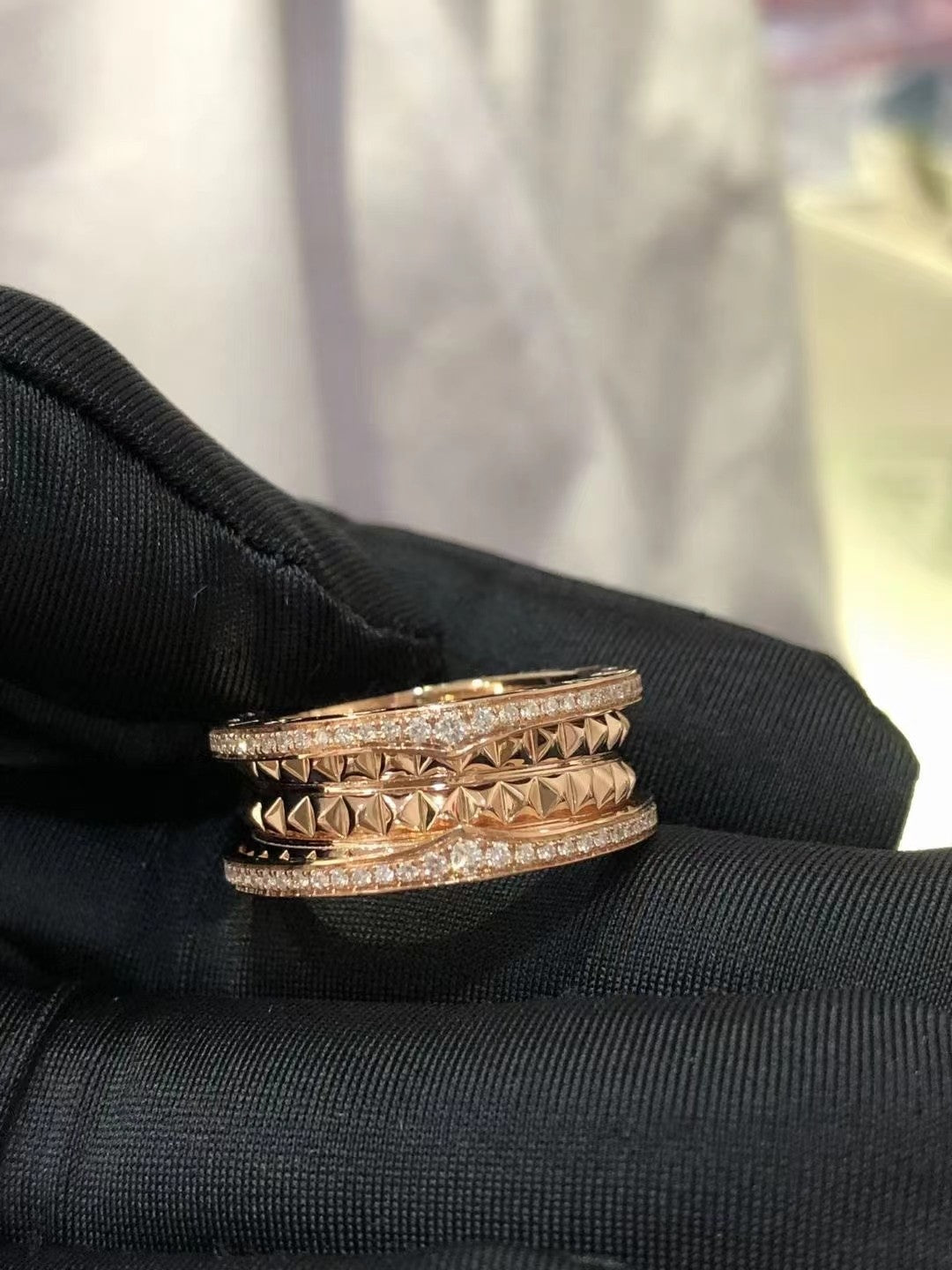 [Kincade Jewelery]ZERO 1 ROCK DIAMOND PINK GOLD