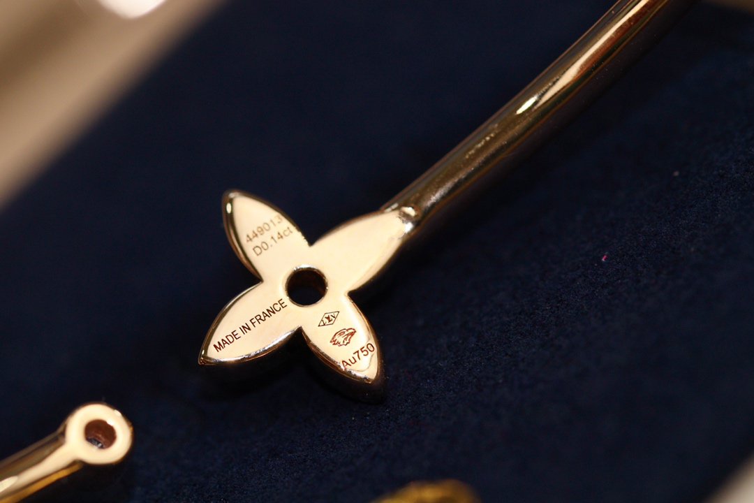 [Kincade Jewelery]IDYLLE PINK GOLD OPEN BRACELET DIAMOND PAVED