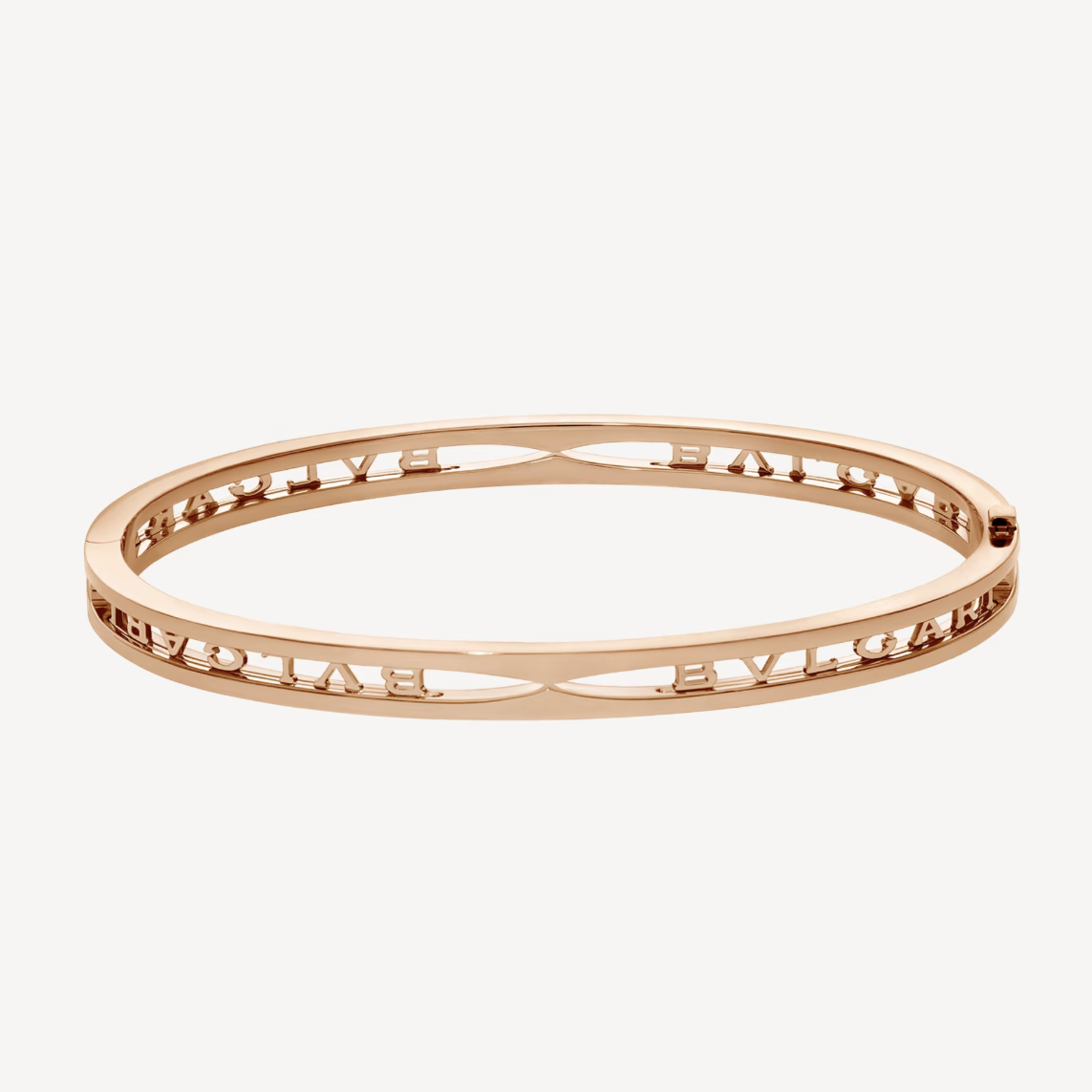 [Kincade Jewelery]ZERO 1 SPIRAL LOGO PINK GOLD BRACELET