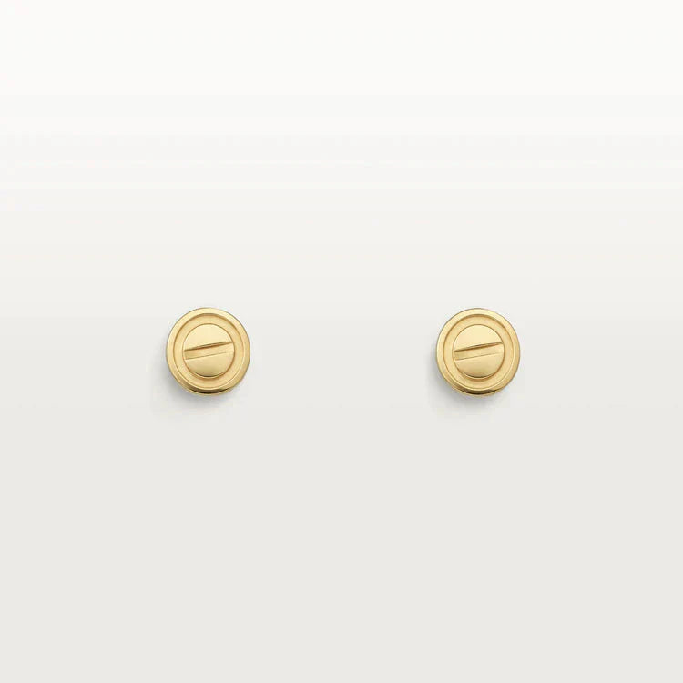 [Kincade Jewelery]LOVE EARRINGS GOLD 10MM