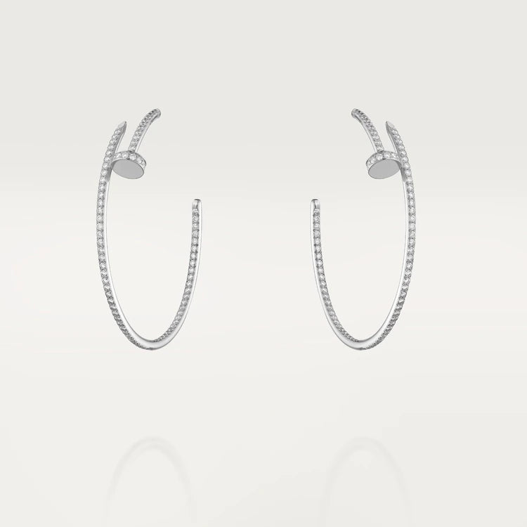 [Kincade Jewelery]JUSTE EARRINGS FULL DIAMONDS 1.8MM