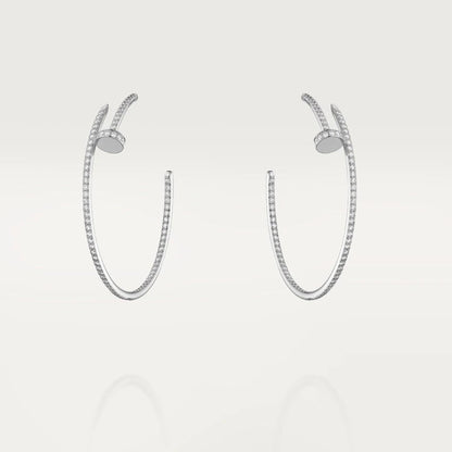 [Kincade Jewelery]JUSTE EARRINGS FULL DIAMONDS 1.8MM
