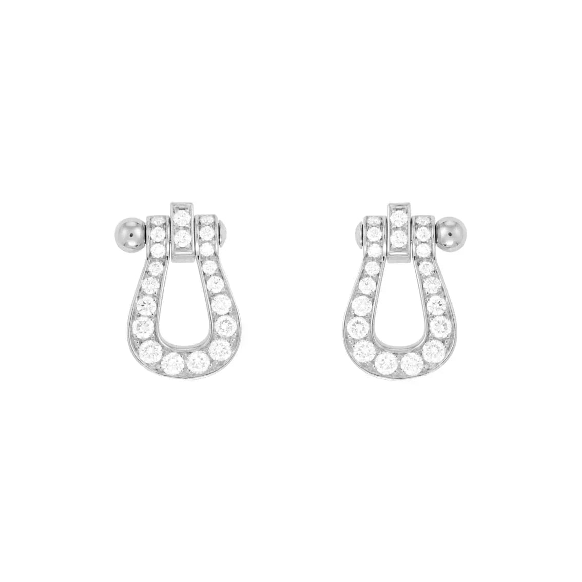 [Kincade Jewelery]FORCE 10 FULL DIAMOND STUD EARRINGS MINI MODEL