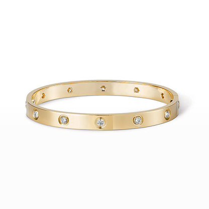 [Kincade Jewelery]LOVE BRACELET 6.1MM 10 DIAMONDS