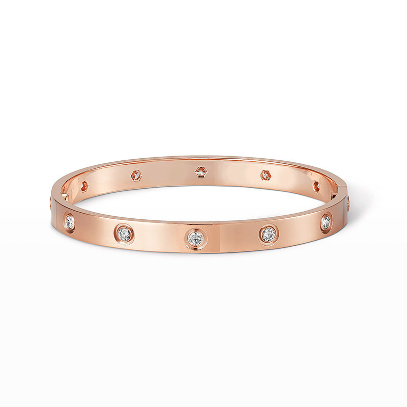 [Kincade Jewelery]LOVE BRACELET 6.1MM 10 DIAMONDS