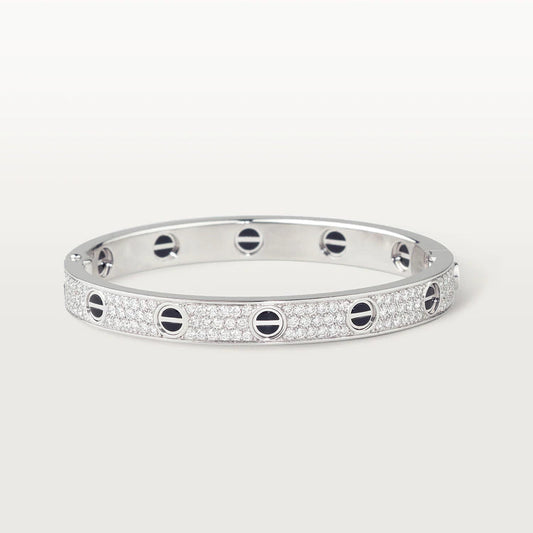[Kincade Jewelery]LOVE BRACELET 6.1MM DIAMOND-PAVED CERAMIC