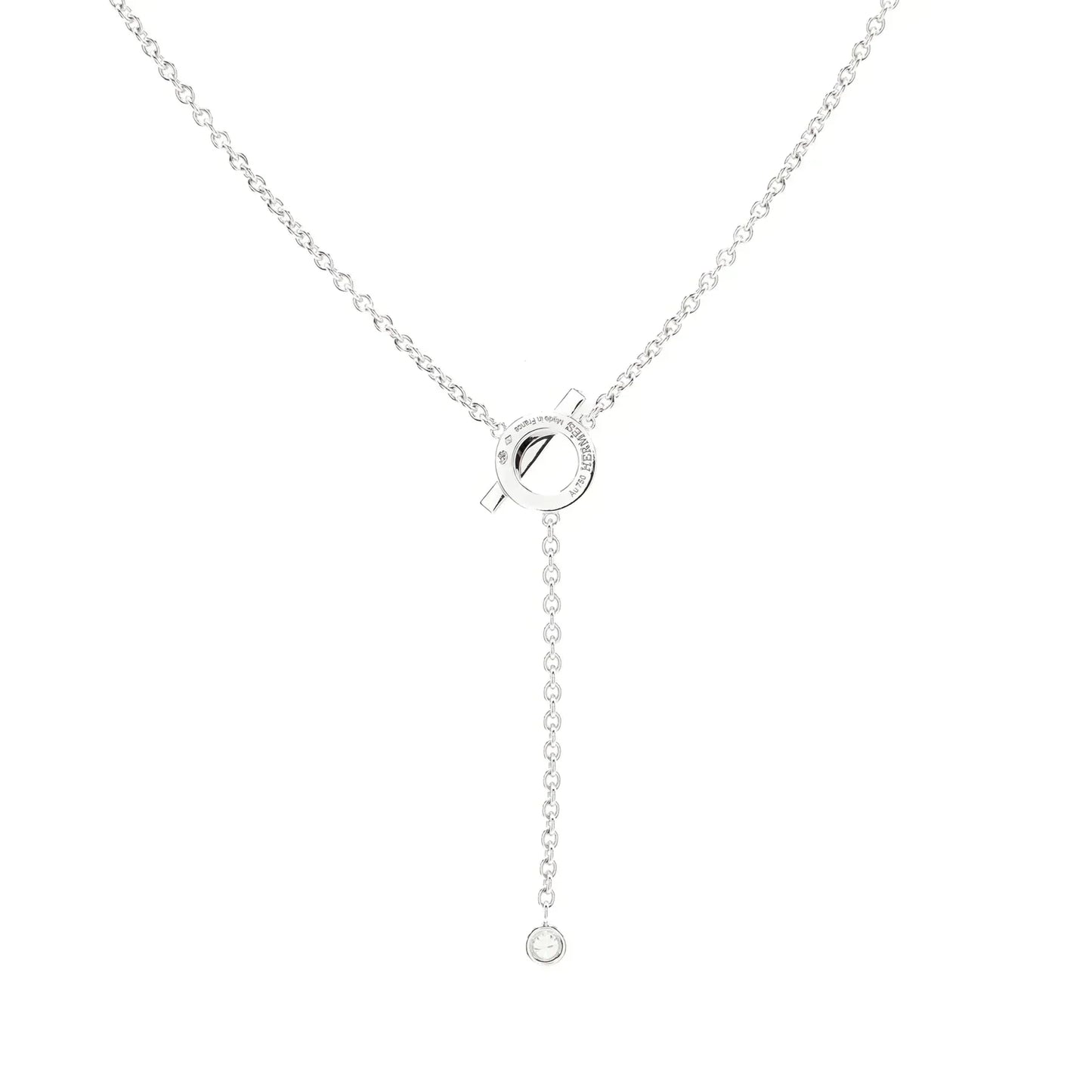 [Kincade Jewelery]FINESSE SILVER DIAMOND NECKLACE