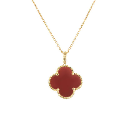 [Kincade Jewelery]Kincade 25MM NECKLACE GOLD CARNELIAN