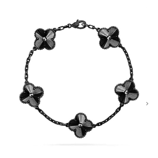 [Kincade Jewelery]Kincade 5 MOTIF BLACK BRACELET