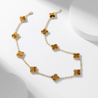 [Kincade Jewelery]KincadeS THE 10-MOTIFS TIGER EYE NECKLACE