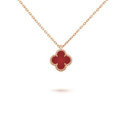 [Kincade Jewelery]Kincade MINI 9.5MM WHITE CARNELIANS NECKLACE