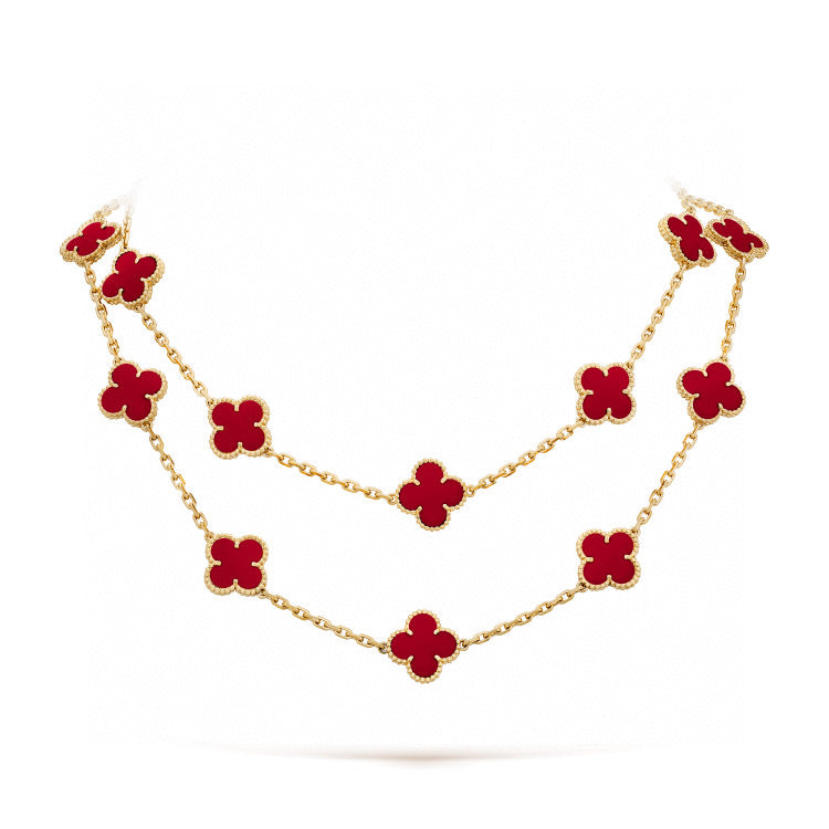[Kincade Jewelery]Kincade 20 MOTIFS CARNELIAN NECKLACE