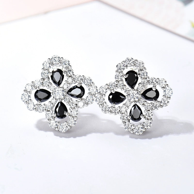 [Kincade Jewelery]LOOP EARRINGS FULL MOTIF DIAMOND 16MM