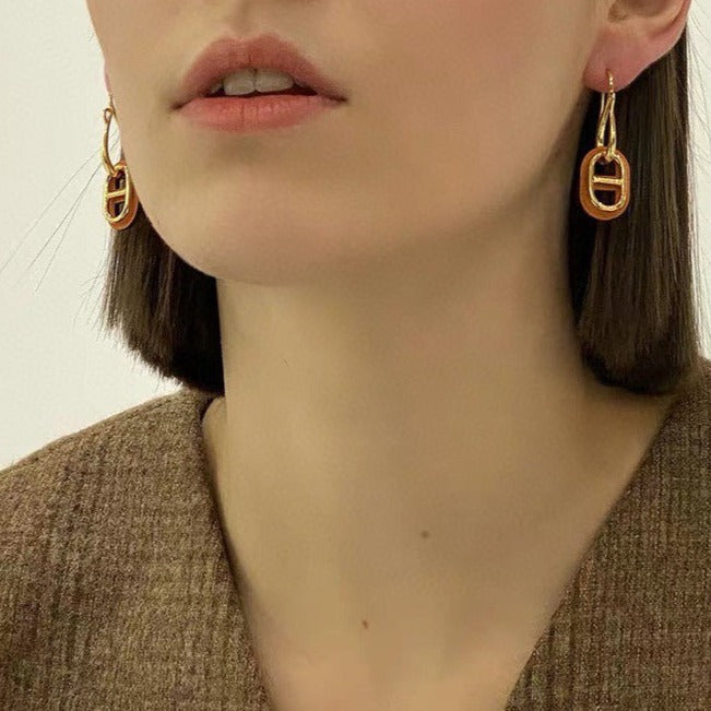 [Kincade Jewelery]HM O'MAILLON GOLD EARRINGS