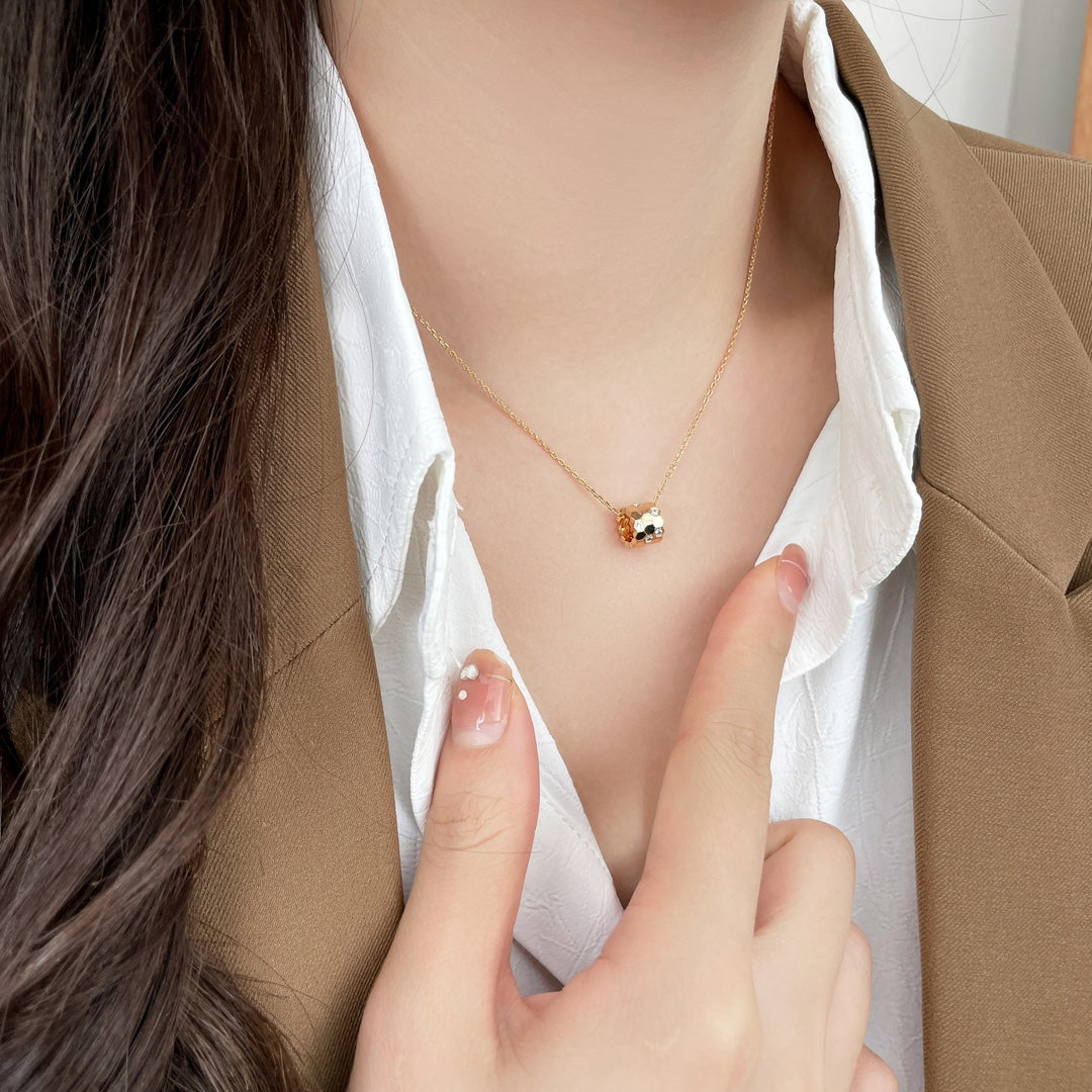 [Kincade Jewelery]BEE MINI PEDANT DIAMOND NECKLACE