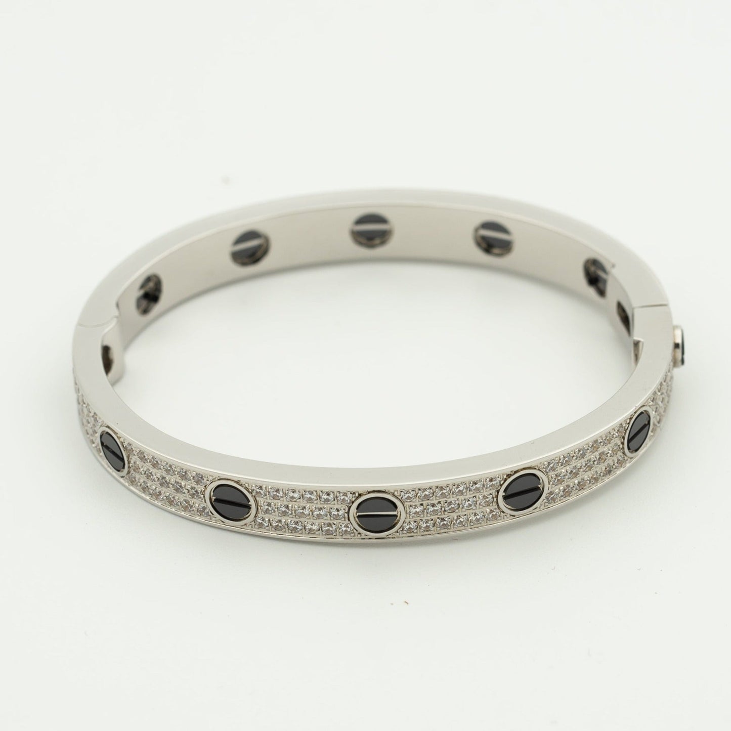 [Kincade Jewelery]LOVE BRACELET 6.1MM DIAMOND-PAVED CERAMIC