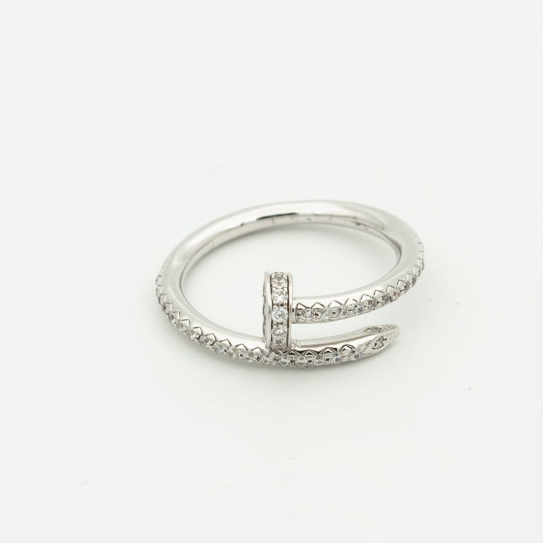[Kincade Jewelery]JUSTE RING 1.8MM SILVER DIAMONDS