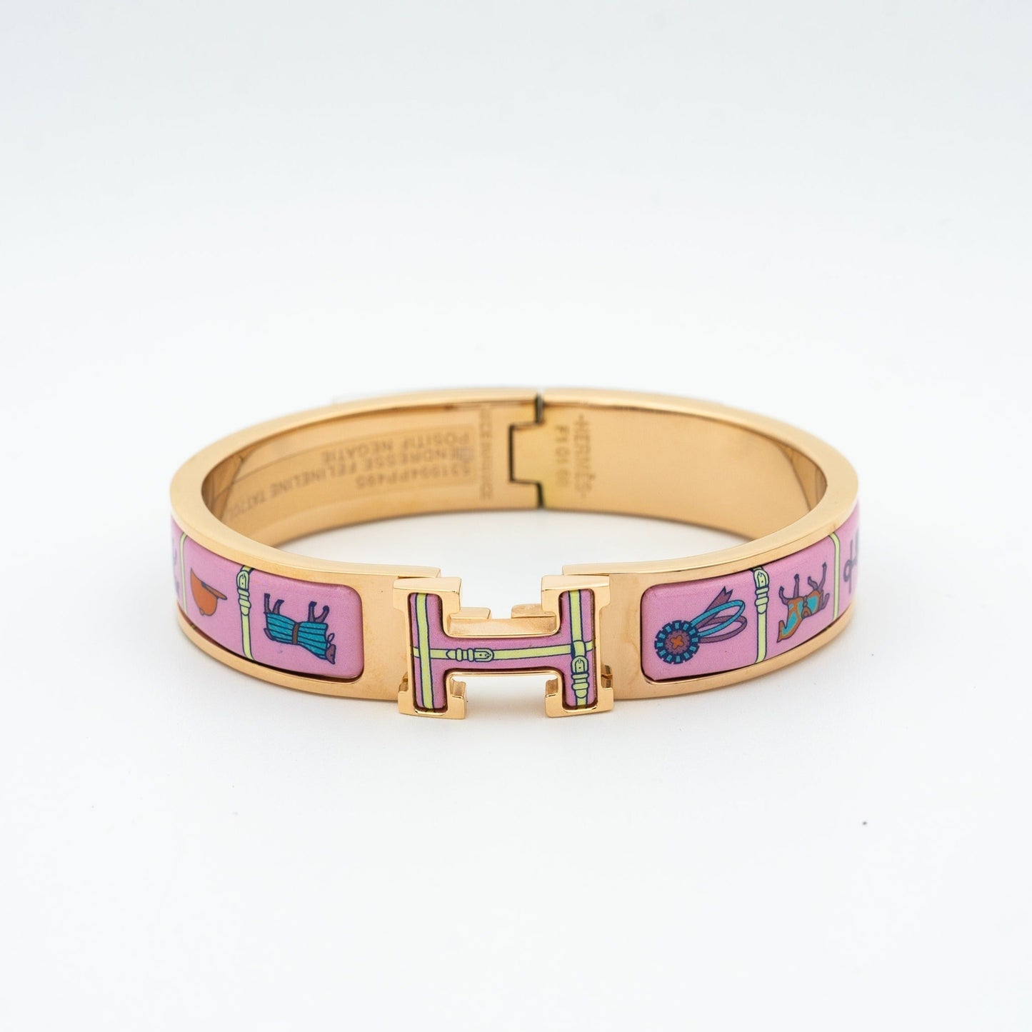[Kincade Jewelery]H PINK GOLD BRACELET PINK CERAMIC
