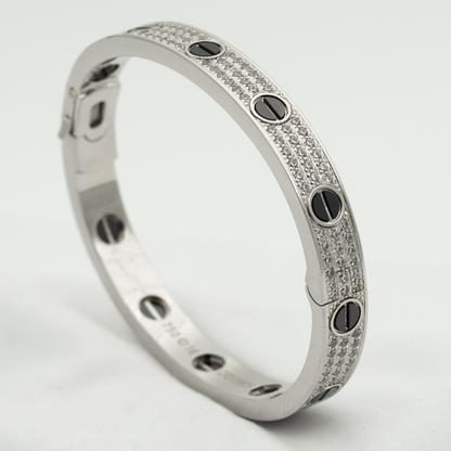 [Kincade Jewelery]LOVE BRACELET 6.1MM DIAMOND-PAVED CERAMIC