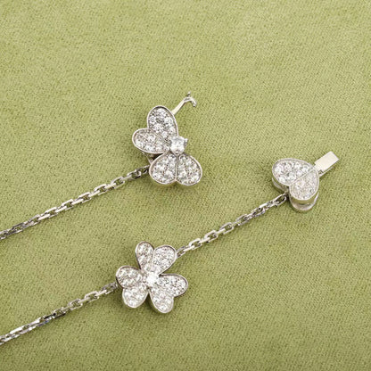 [Kincade Jewelery]FRIVOLE SILVER 9 FLOWERS NECKLACE