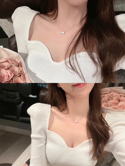 [Kincade Jewelery]JEUX DE NECKLACE 1 DIAMOND