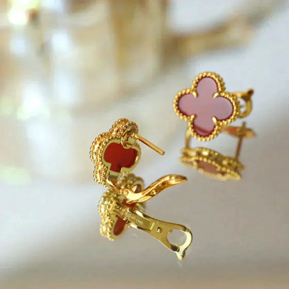 [Kincade Jewelery]Kincade MEDIUM 1 MOTIFS CARNELIAN  EARRINGS