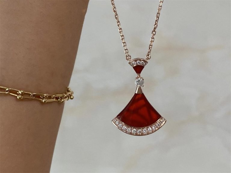 [Kincade Jewelery]DREAM NECKLACE CARNELIAN DIAMOND