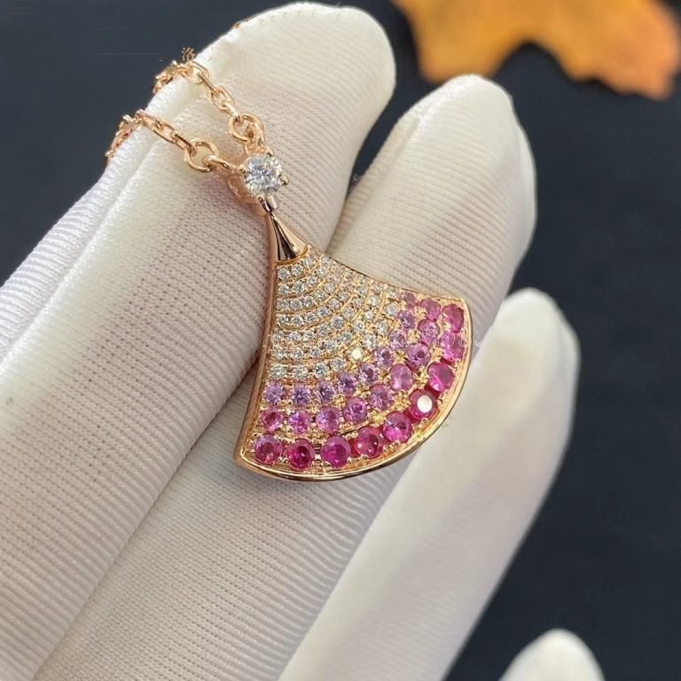 [Kincade Jewelery]DREAM NECKLACE PINK GOLD PINK DIAMOND