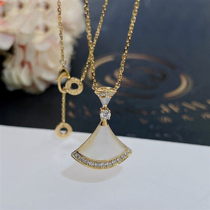 [Kincade Jewelery]DREAM NECKLACE MOP GOLD DIAMOND