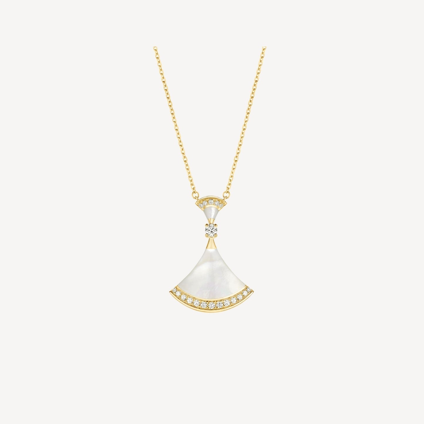 [Kincade Jewelery]DREAM NECKLACE MOP GOLD DIAMOND
