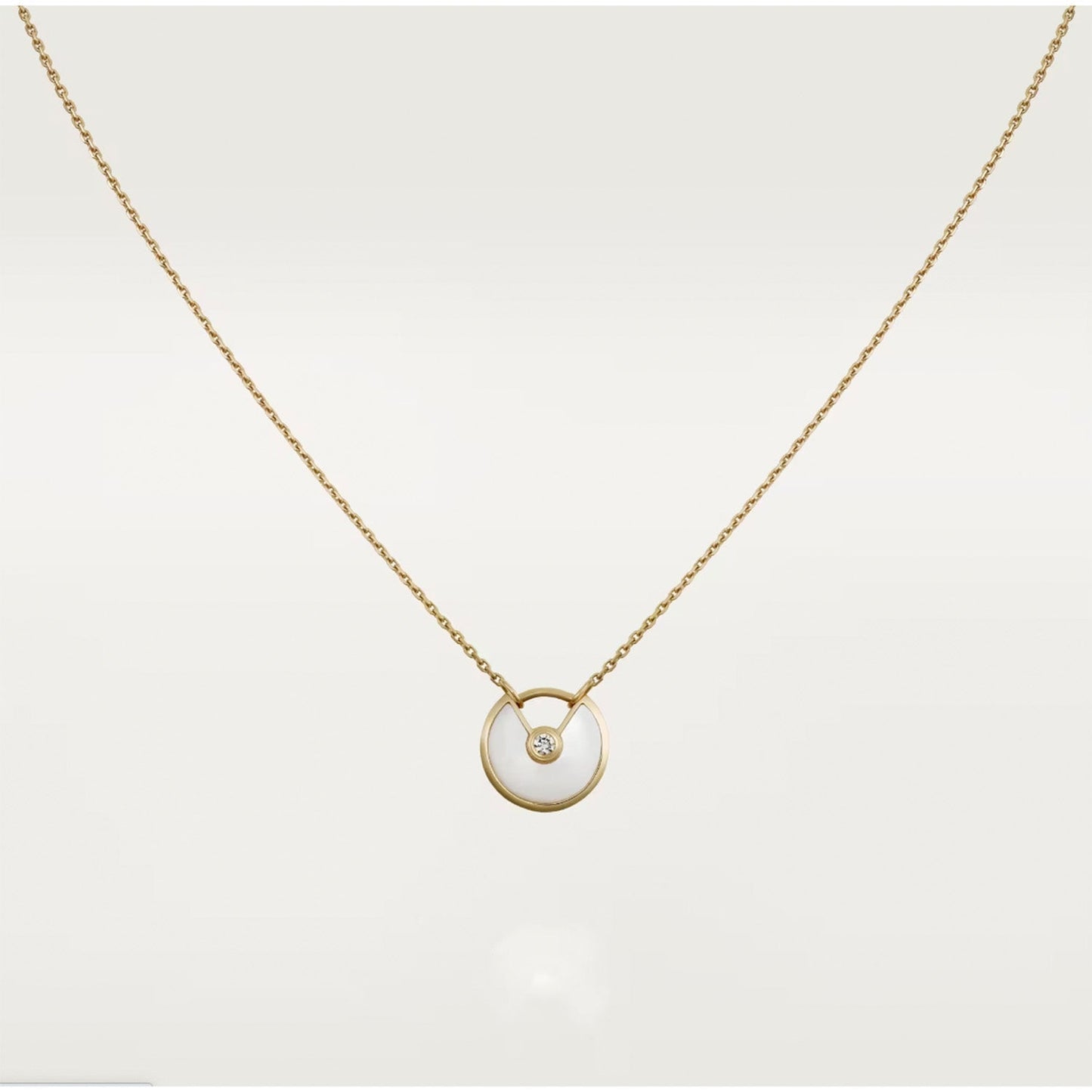[Kincade Jewelery]AMULETTE ROSE GOLD MOP NECKLACE
