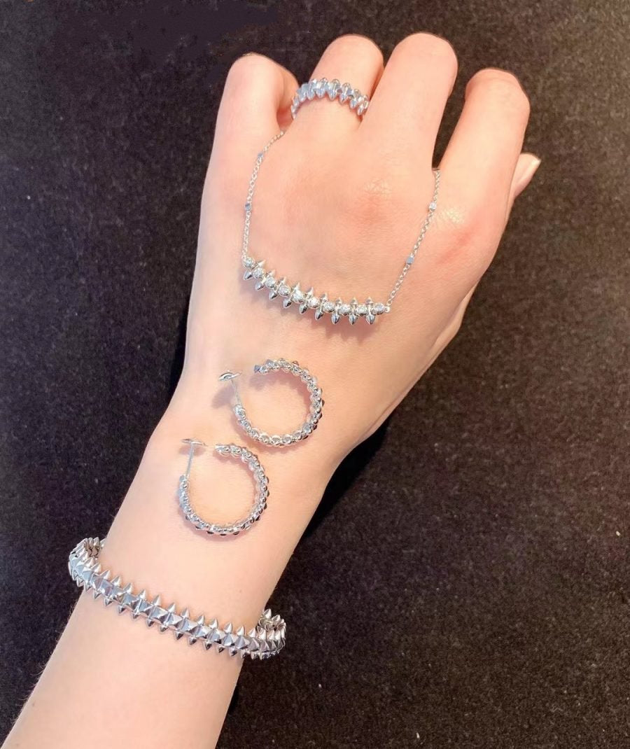 [Kincade Jewelery]CLASH SILVER BRACELET