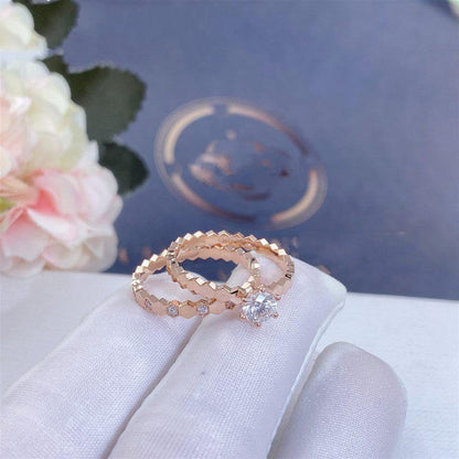 [Kincade Jewelery]BEE LOVE RING PINK GOLD DIAMOND