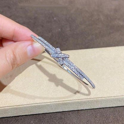 [Kincade Jewelery]JEUX DE BRACELET DIAMONDS SILVER