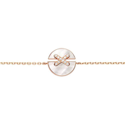 [Kincade Jewelery]JEUX DE BRACELET MOP PINK GOLD DIAMONDS