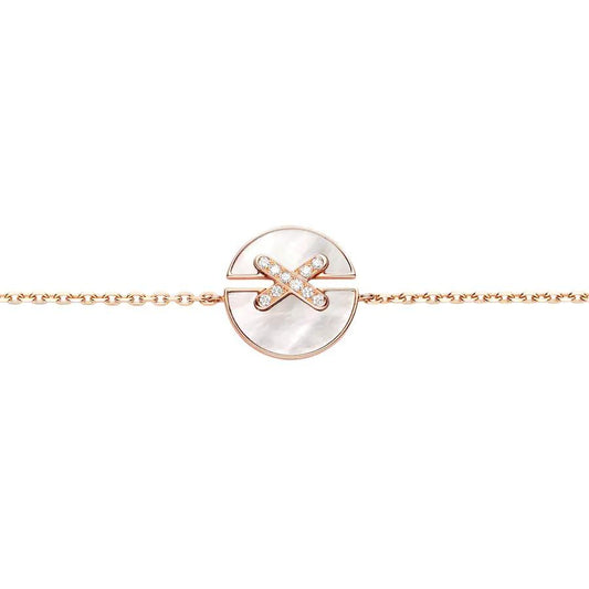 [Kincade Jewelery]JEUX DE BRACELET MOP PINK GOLD DIAMONDS