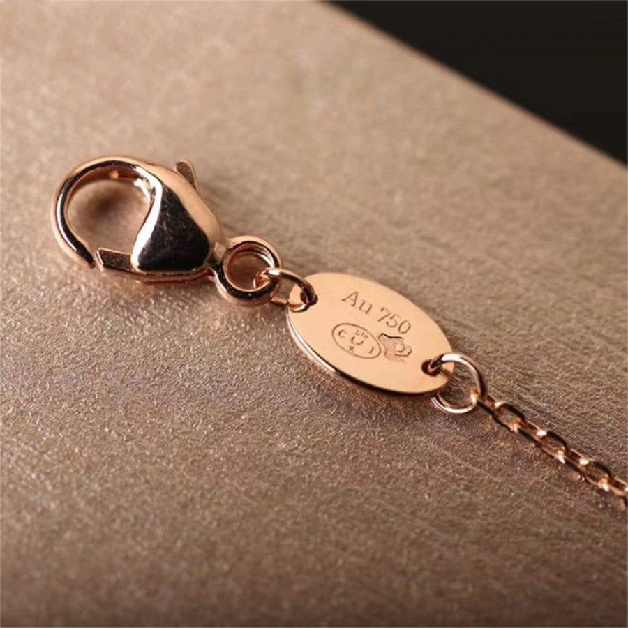 [Kincade Jewelery]Hollow Design Four-Leaf Kincade Flower Shape Ring