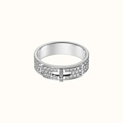 [Kincade Jewelery]KELLY SILVER DIAMOND RING